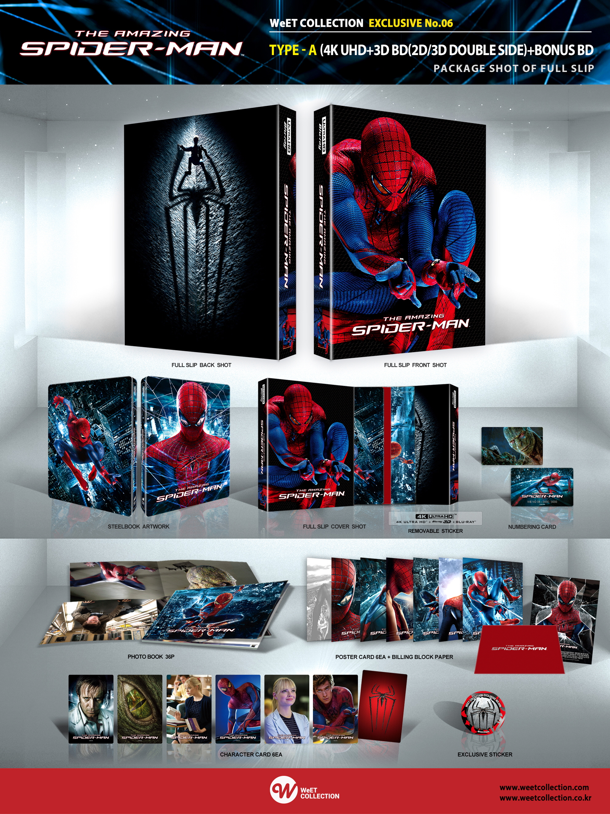 SPIDER-MAN [4K UHD + 2D] Blu-ray STEELBOOK [THE WeET COLLECTION] FULLS –  Infinite Steel Dealz