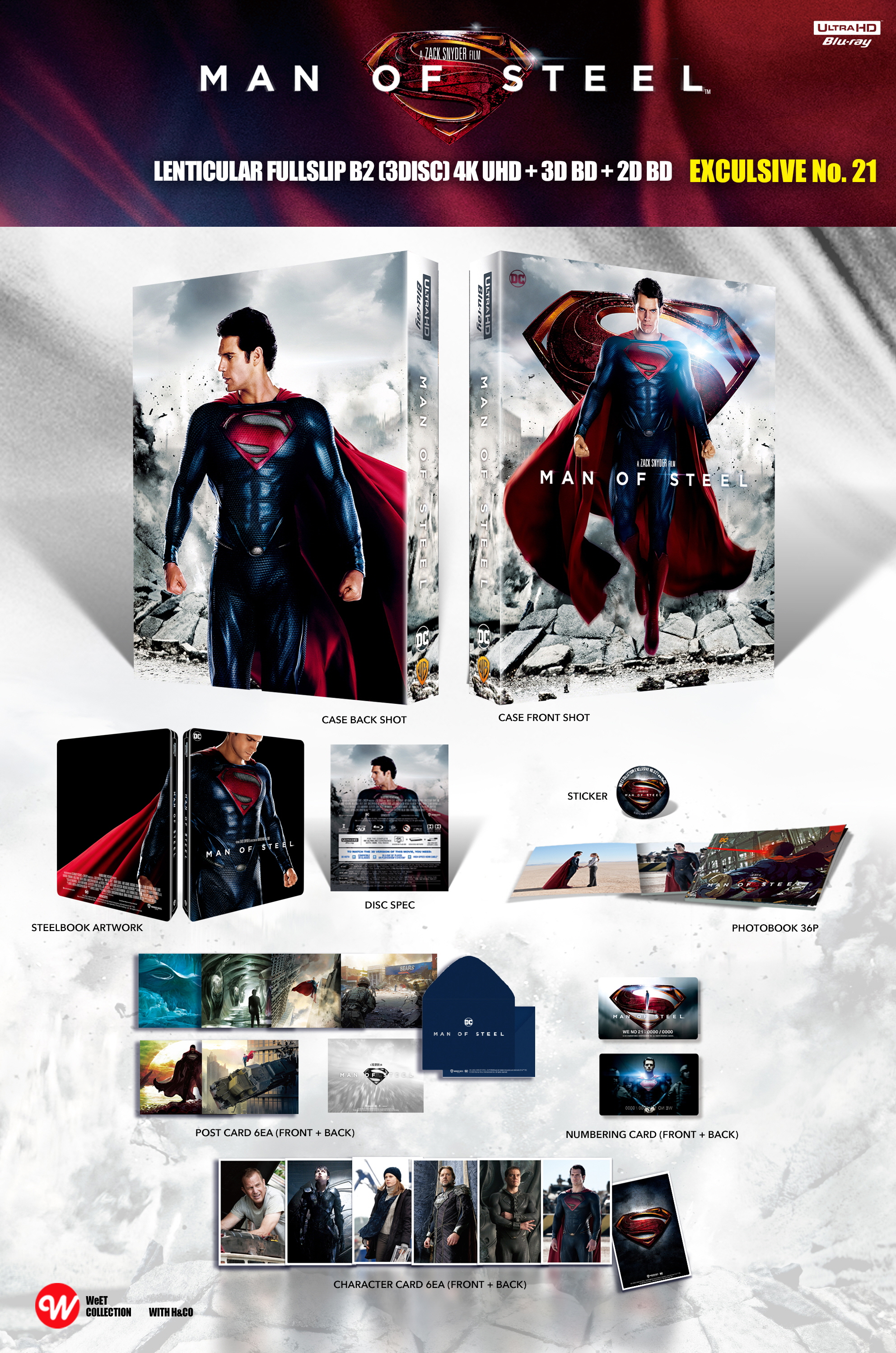 Man of Steel 4K Blu-ray (4K Ultra HD + Blu-ray)