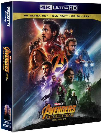 [Blu-ray] Avengers: Infinity War 4K UHD(3Disc:4K UHD+3D+2D) Steelbook Lmited Edition
