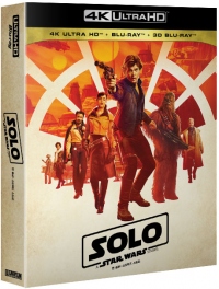 [Blu-ray] Solo: A Star Wars Story 4K UHD(4Disc: 4K UHD + 2D + 3D) Fullslip Steelbook Limited Edition