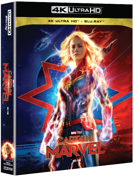 [Blu-ray] Captain Marvel Fullslip(2Disc: 4K UHD+2D) Steelbook Limited Edition