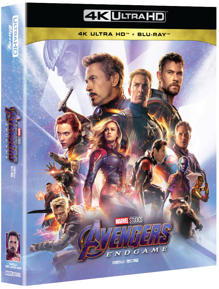 Blu-ray Avengers: Endgame Fullslip(3Disc: 4K UHD+2D+Bonus Disc) Steelbook L...