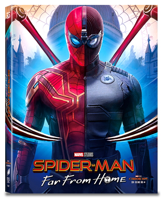 [Blu-ray] Spider-Man: Far From Home A3 Type Fullslip(3disc: 3D + 2D + Bonus Disc)) Steelbook LE(Weetcollcection Collection No.15)
