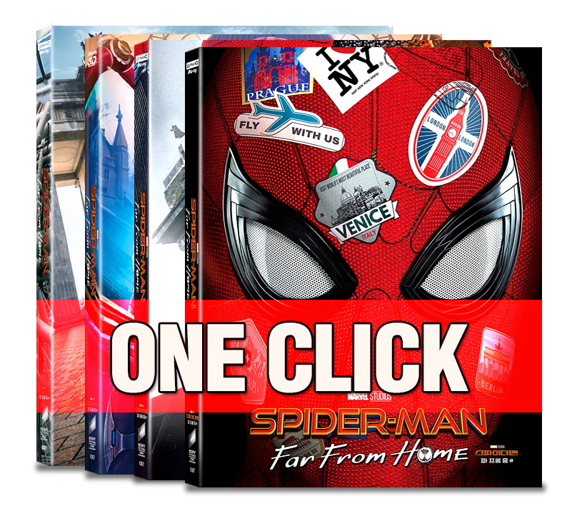 [Blu-ray] Spider-Man: Far From Home One Click Steelbook Limited Edition(Weetcollcection Collection No.15)