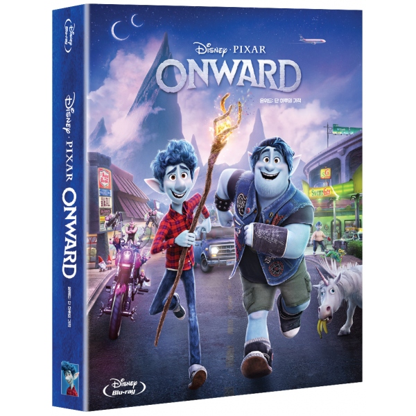 Blu-ray] Onward Fullslip(2Disc: BD+Bonus BD) Steelbook LE > NEW 