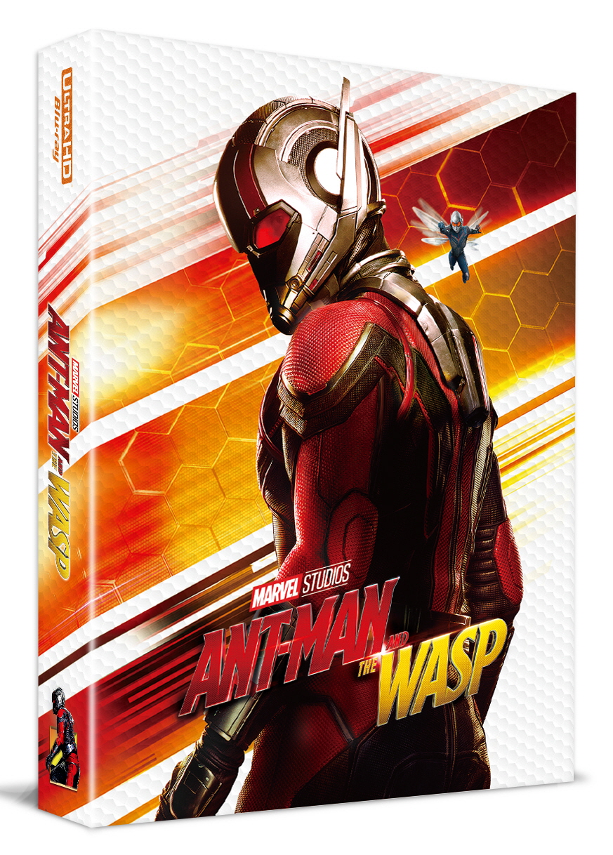 [Blu-ray] Ant-Man and the Wasp A1 Fullslip 4K(4Disc: 4K UHD + 2D + 3D) Steelbook LE