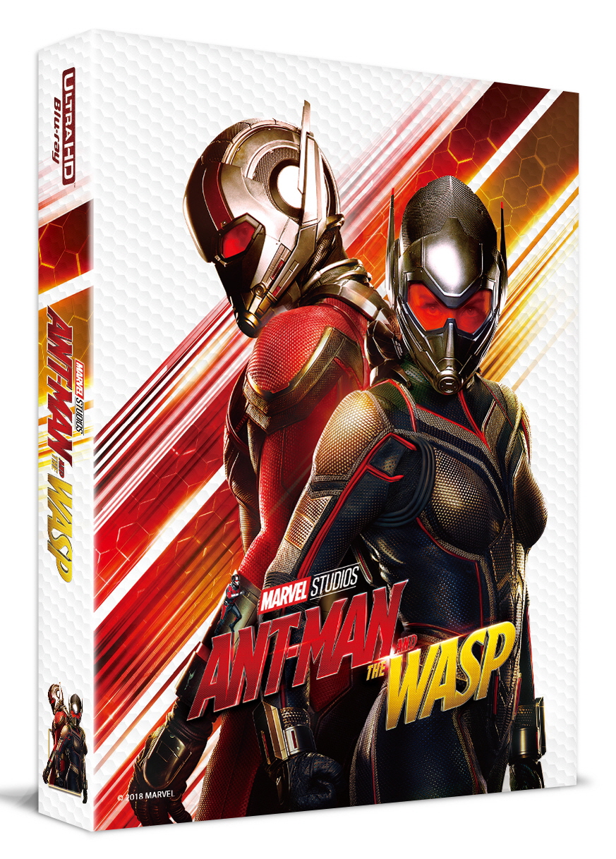 [Blu-ray] Ant-Man and the Wasp B1 Lenticular Fullslip 4K(4Disc: 4K UHD + 2D + 3D) Steelbook LE