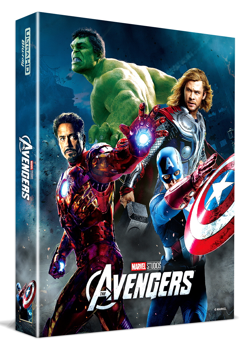 [Blu-ray] The Avengers B2 Lenticular Fullslip 4K(2disc: 4K UHD + BD Steelbook LE