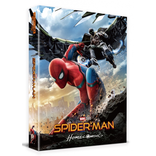 Blu-ray] Spider-Man: Homecoming A1 Fullslip(3Disc: 4K UHD+3D+2D) Steelbook  LE > NEW
