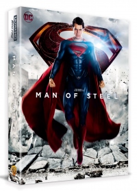 [Blu-ray] Man of Steel B2 Lenticular Fullslip 4K(3Disc: 4K UHD+3D+2D) Steelbook LE