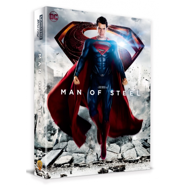 Blu-ray] Man of Steel B2 Lenticular Fullslip 4K(3Disc: 4K UHD+3D+ 