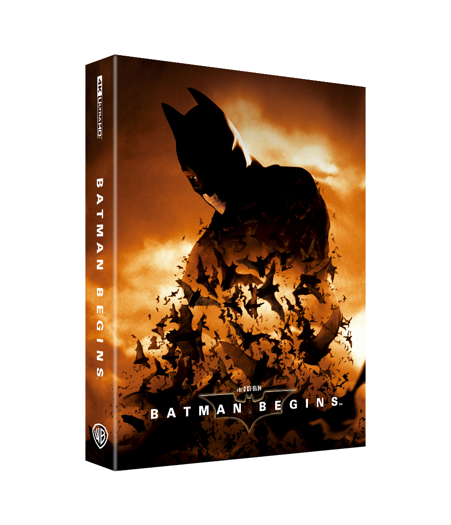 [Blu-ray] Batman Begins B Lenticular Fullslip 4K(3disc: 4K UHD + BD + Bonus BD) Steelbook LE