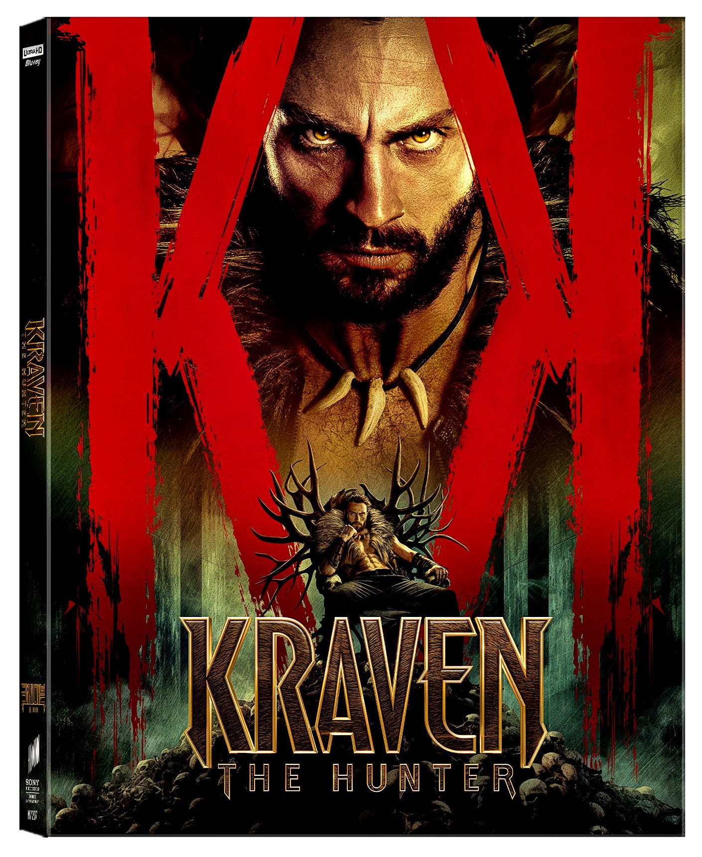 [Blu-ray] Kraven the Hunter Lenticular O-ring Case 4K(2Disc: 4K UHD + BD) Steelbook LE