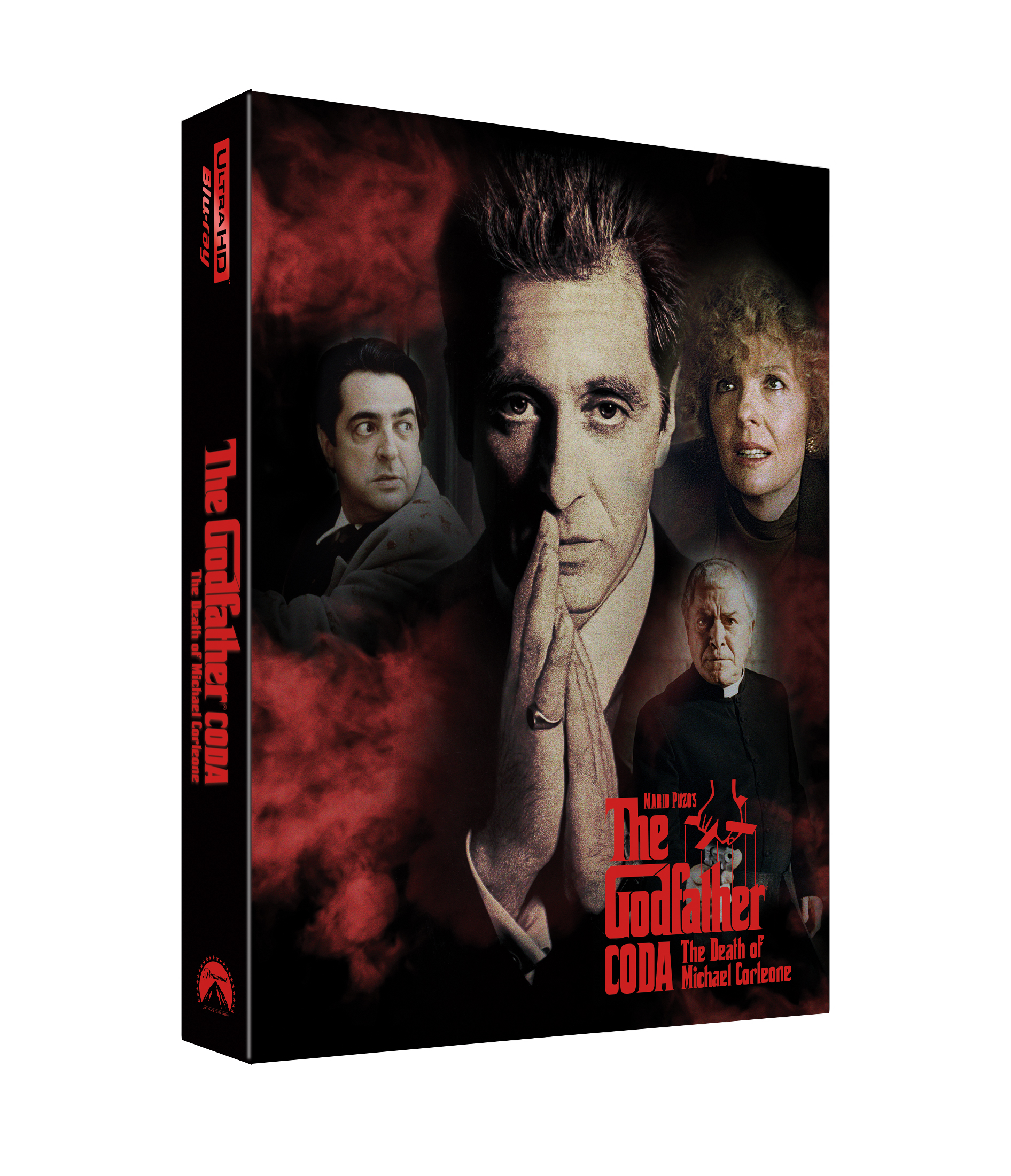 [Blu-ray] Mario Puzo's THE GODFATHER, Coda: The Death of Michael Corleone + The Godfather Part 3 B Lenticular Fullslip 4K(4disc: 4K UHD + BD) Steelbook LE