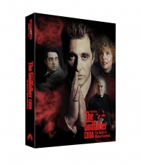 [Blu-ray] Mario Puzo's THE GODFATHER, Coda: The Death of Michael Corleone + The Godfather Part 3 B Lenticular Fullslip 4K(4disc: 4K UHD + BD) Steelbook LE